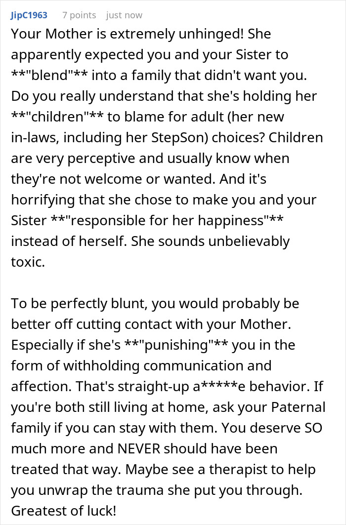 Delulu Mom Wants A Perfect Blended Family, Throws A Hissy Fit When Kids Reject Her Ideology Delulu Mom Wants A Perfect Blended Family, Throws A Hissy Fit When Kids Reject Her Ideology