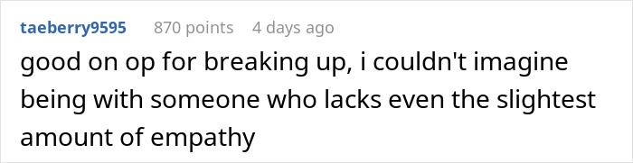 Woman Can't Believe Boyfriend Supports Female Friend In Her Time Of Need, Does Something Drastic