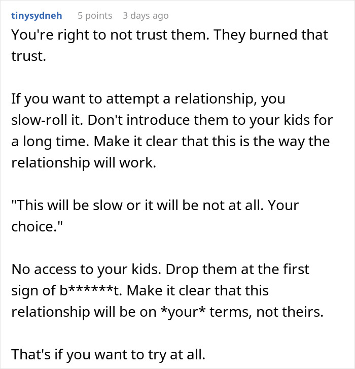 Warning about slow-rolling relationships with parents to protect trust and kids Warning about slow-rolling relationships with parents to protect trust and kids