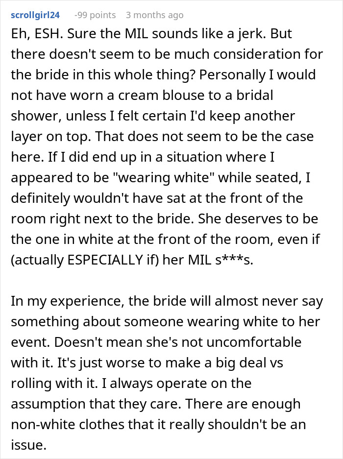 Guest Shamed Over Sleeveless Top And "White" Outfit Gets Unexpected Revenge Guest Shamed Over Sleeveless Top And "White" Outfit Gets Unexpected Revenge