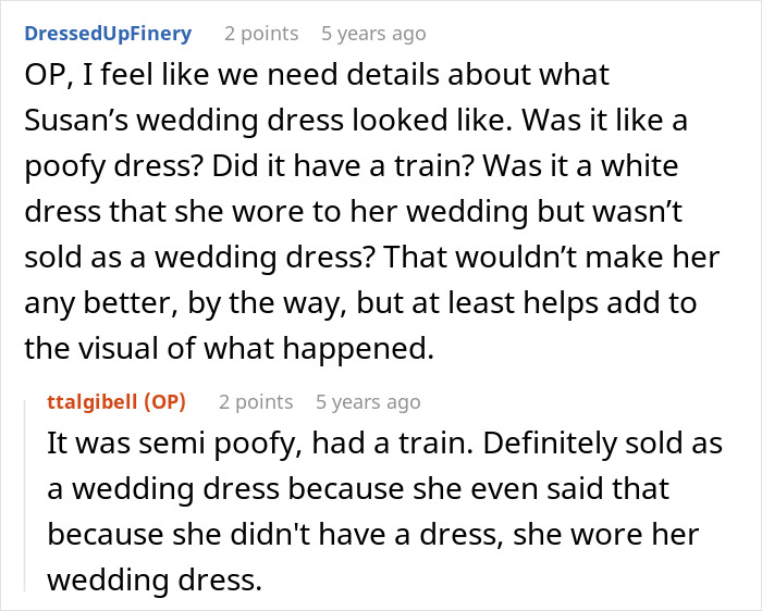 Debate about the style of wedding dress worn by woman at stepbrother wedding Debate about the style of wedding dress worn by woman at stepbrother wedding