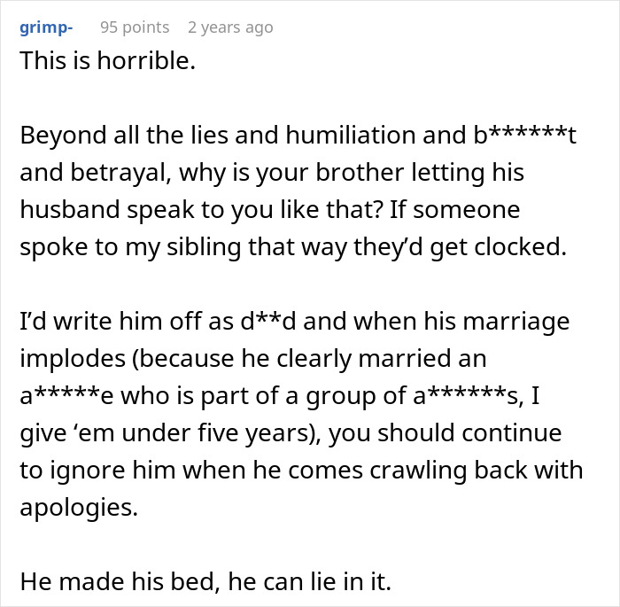 Woman Becomes Estranged From Beloved Brother After Fake Wedding Drama Destroys Trust Woman Becomes Estranged From Beloved Brother After Fake Wedding Drama Destroys Trust