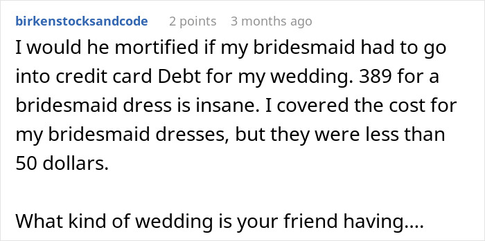 &ldquo;In This Economy?&rdquo;: Friend&rsquo;s Wedding Turns Into A Financial Nightmare For One Bridesmaid