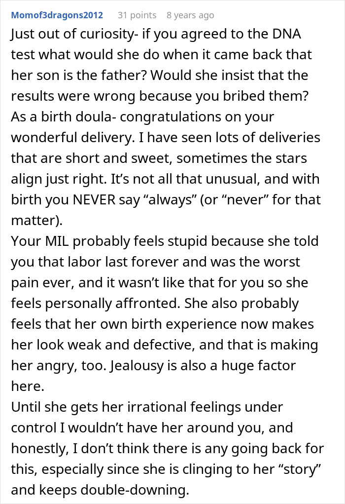 MIL Doesn&rsquo;t Hear DIL Scream During Childbirth, Comes Up With A Wild Theory