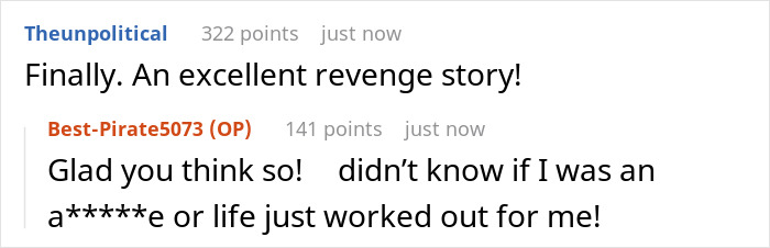 Revenge story praised in comments about school bully and friend’s hubby Revenge story praised in comments about school bully and friend’s hubby
