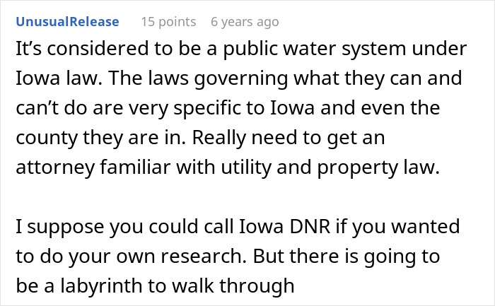 Explanation of Iowa public water system laws and need for utility property law attorney Explanation of Iowa public water system laws and need for utility property law attorney
