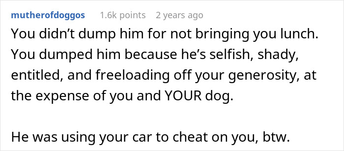 Guy Calls Fiancée A "Cry Baby" For Fussing Over Him Not Getting Her Lunch, Turns Out He's A Cheater Guy Calls Fiancée A "Cry Baby" For Fussing Over Him Not Getting Her Lunch, Turns Out He's A Cheater