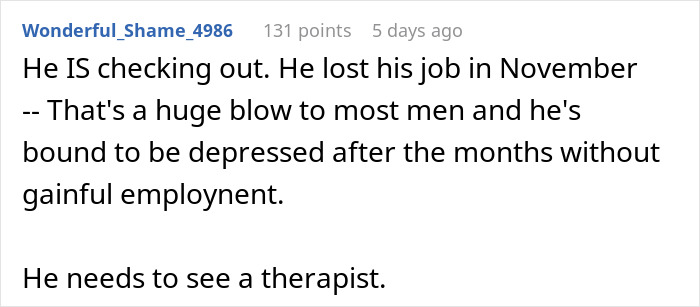 Concern about depression in unemployed man trapped in AI echo chamber Concern about depression in unemployed man trapped in AI echo chamber