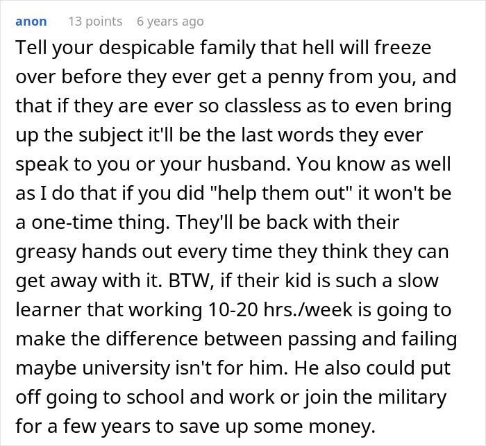 Woman Saves For Her Future Child For Years, Brother Thinks One Cruel Comment Will Get Him The Money