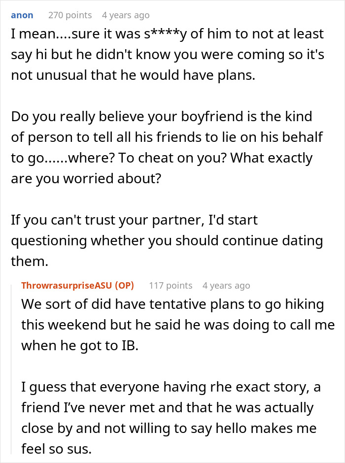 Woman Travels For Hours To Surprise Her Long-Distance Boyfriend, It Doesn’t Go As Planned Woman Travels For Hours To Surprise Her Long-Distance Boyfriend, It Doesn’t Go As Planned