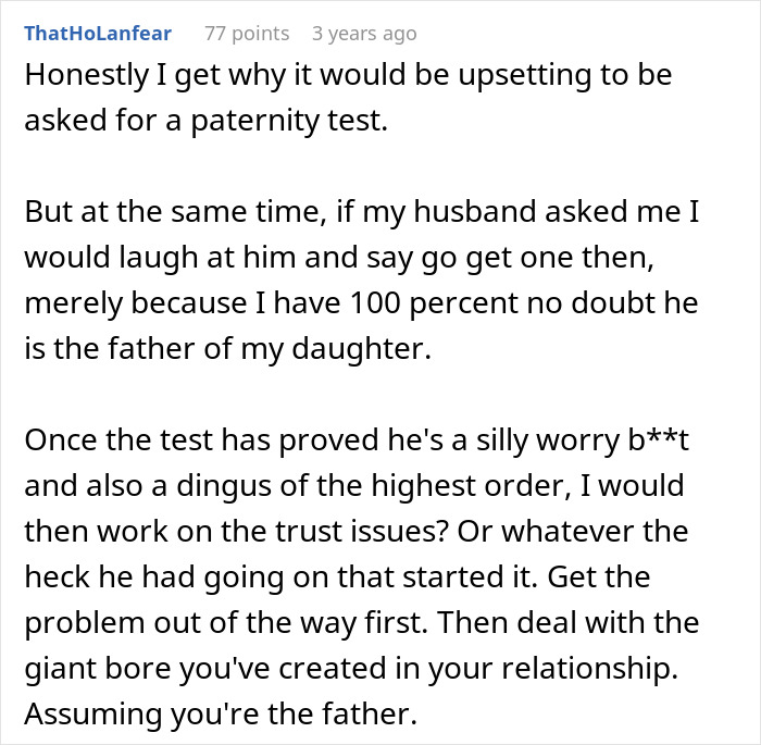 Guy Has Suspicions Over Daughter Not Being His, Turns Out It's Way Worse Than He Could Have Guessed Guy Has Suspicions Over Daughter Not Being His, Turns Out It's Way Worse Than He Could Have Guessed