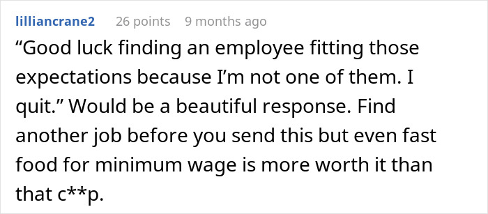 Comment advising quitting over emotional boss messages to grieving employee Comment advising quitting over emotional boss messages to grieving employee