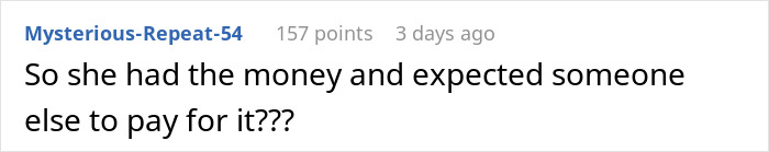 Walmart shoppers question customer trying to guilt them into paying, then finding money. Walmart shoppers question customer trying to guilt them into paying, then finding money.