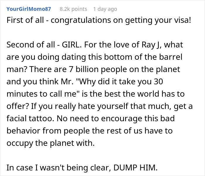 Guy Can't Handle His GF's Success, Ruins Her US Visa Approval With Silent Treatment And Tantrums Guy Can't Handle His GF's Success, Ruins Her US Visa Approval With Silent Treatment And Tantrums