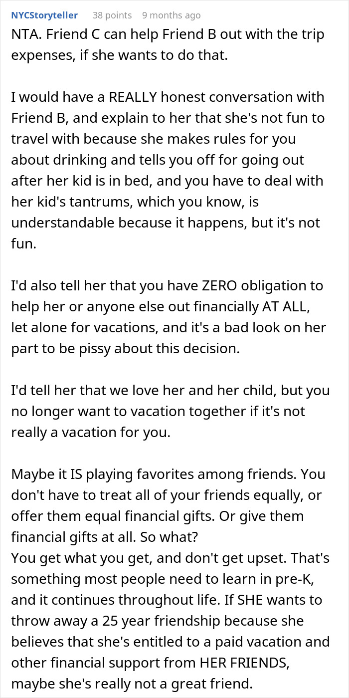 Guy Refuses To Keep Funding Single Mom's Vacation After Realizing What Her Kid Is Like Guy Refuses To Keep Funding Single Mom's Vacation After Realizing What Her Kid Is Like