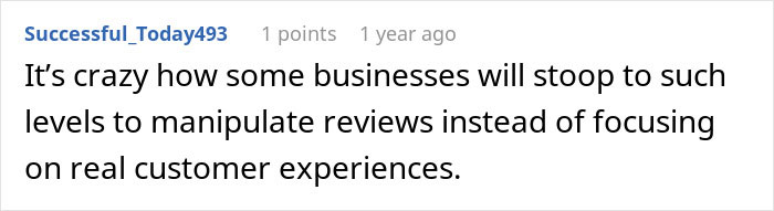 Manipulation of reviews by a restaurant through a scam involving potential employees.