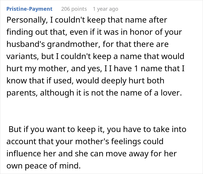 Woman Finds Out The Name She Gave Her Baby Has A Bad History In Her Family, Refuses To Change It Woman Finds Out The Name She Gave Her Baby Has A Bad History In Her Family, Refuses To Change It