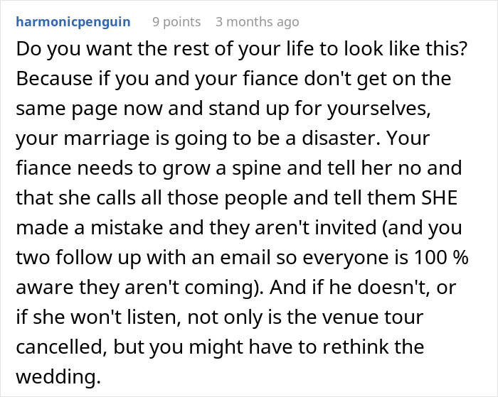 MIL Tries To Take Over Wedding Planning, Bride Can't Take It Anymore MIL Tries To Take Over Wedding Planning, Bride Can't Take It Anymore