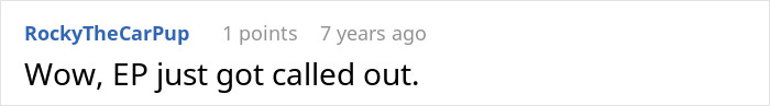 Screenshot of online comment calling out entitlement in fake crash payout case Screenshot of online comment calling out entitlement in fake crash payout case