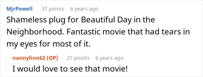 A screenshot of comments discussing a movie and an MIL trying to humiliate DIL in public. A screenshot of comments discussing a movie and an MIL trying to humiliate DIL in public.