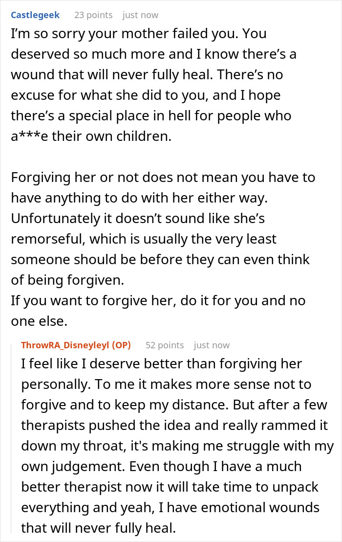 Apologies and forgiveness in teen a***e family conflict