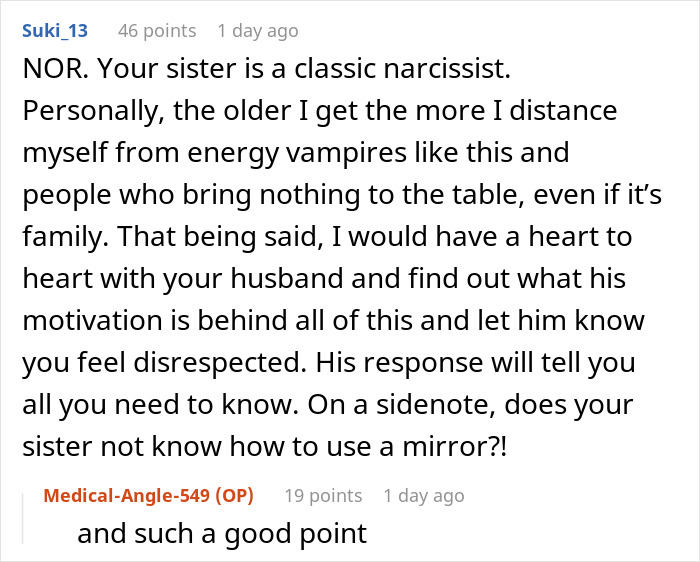 Hubby And Wife&rsquo;s Sis Text Privately And Spend Time Alone, Wife Gets Called Jealous For Speaking Up