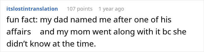 Woman Finds Out The Name She Gave Her Baby Has A Bad History In Her Family, Refuses To Change It Woman Finds Out The Name She Gave Her Baby Has A Bad History In Her Family, Refuses To Change It