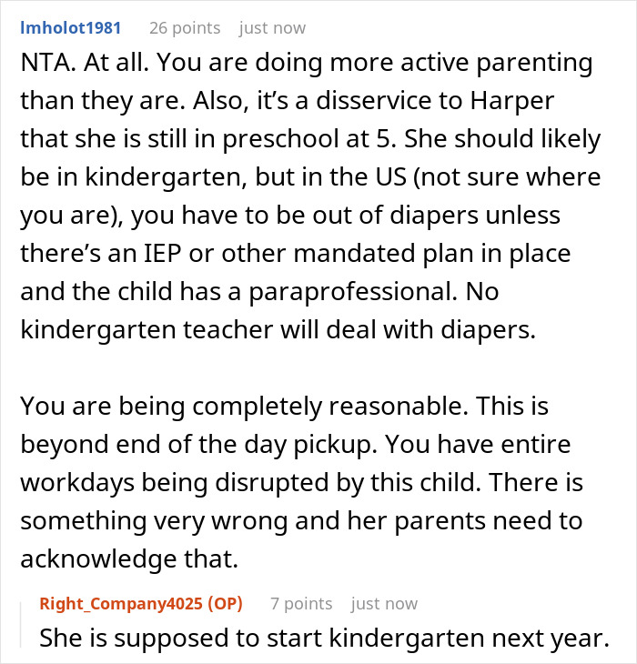 Comment discussing active parenting and preschool challenges for child's health issues Comment discussing active parenting and preschool challenges for child's health issues