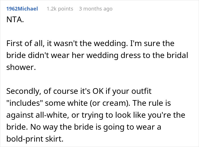 Guest Shamed Over Sleeveless Top And "White" Outfit Gets Unexpected Revenge Guest Shamed Over Sleeveless Top And "White" Outfit Gets Unexpected Revenge