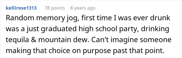 A comment about a selfish friend, recalling a memory of being drunk on tequila and Mountain Dew. A comment about a selfish friend, recalling a memory of being drunk on tequila and Mountain Dew.