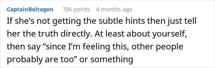 Comment advising to be direct about feelings regarding wedding Comment advising to be direct about feelings regarding wedding