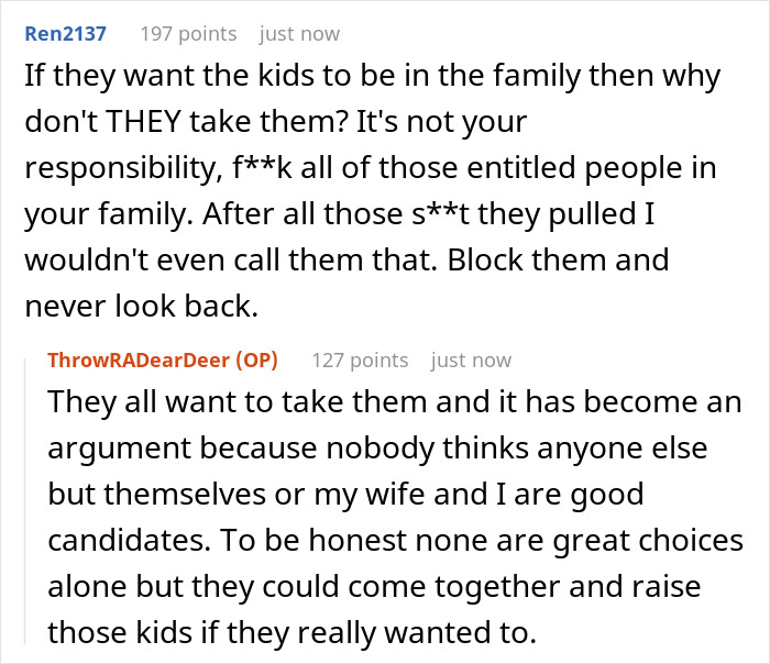 Reddit comments debating family responsibility for half siblings Reddit comments debating family responsibility for half siblings