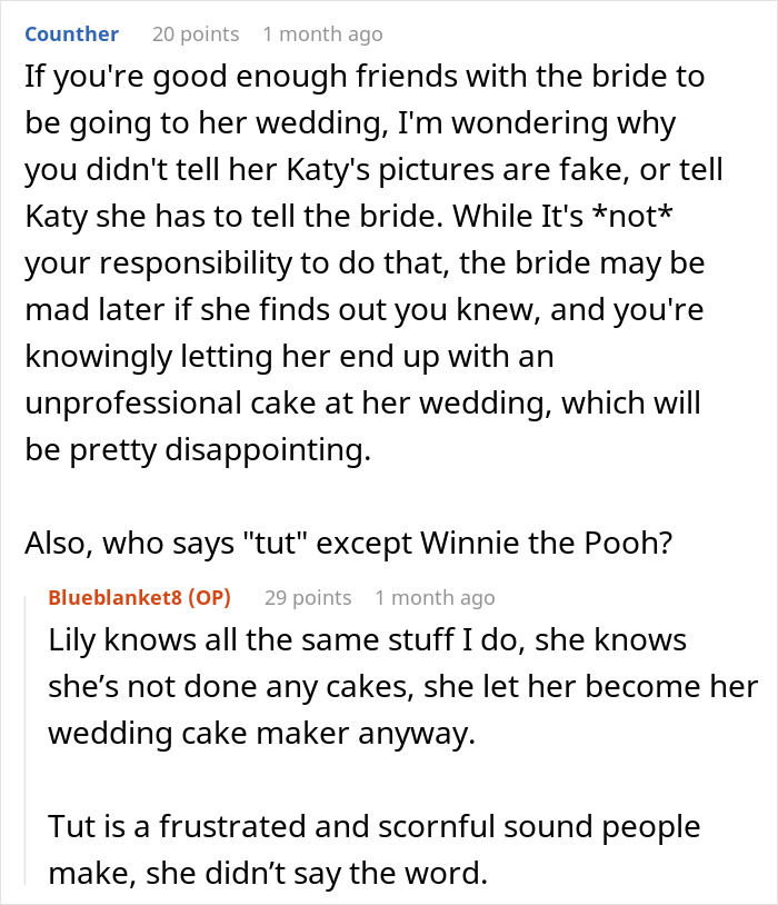Wedding Cake Drama Ruins Friendship: "Started Advertising Using Stock Images" Wedding Cake Drama Ruins Friendship: "Started Advertising Using Stock Images"
