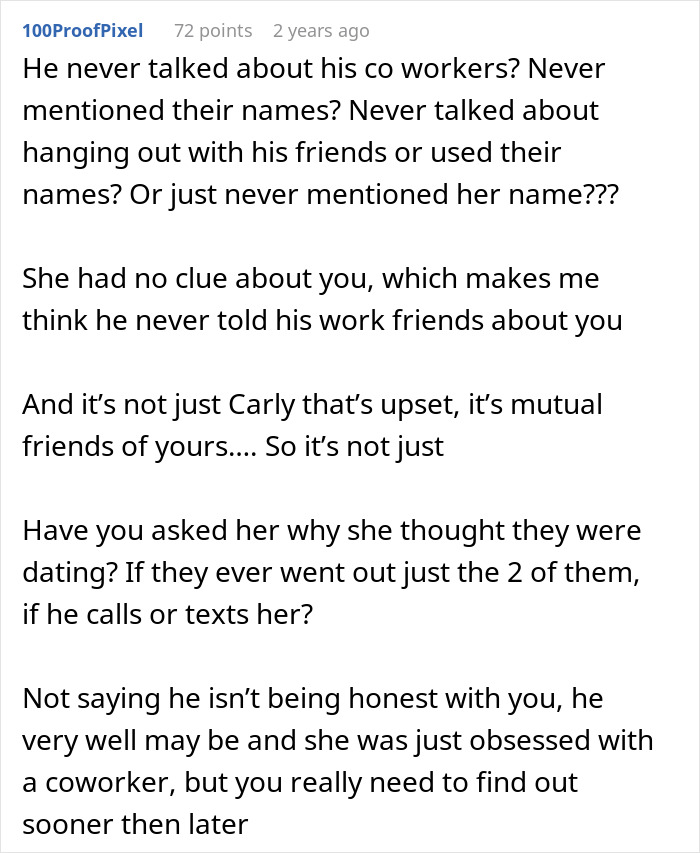 Woman Starts Dating Guy, Realizes He Might Have Been Lying About Being Single: "Stealing Her Boyfriend"