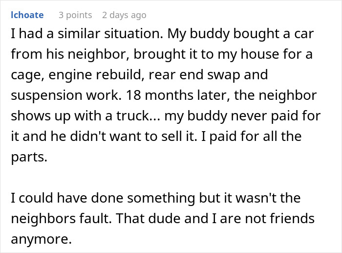Guy Gets Betrayed By Friend After Putting His Heart And Soul To A Project Car They Were Working On Together Guy Gets Betrayed By Friend After Putting His Heart And Soul To A Project Car They Were Working On Together
