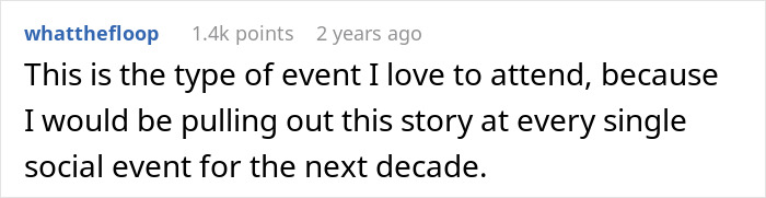 Comment praising the wedding story for its long-lasting intrigue Comment praising the wedding story for its long-lasting intrigue