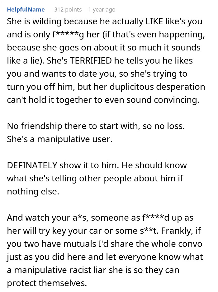 24YO Gets Her Portrait From A Guy, It Reveals Her Bestie's Racist Colors As She Has A Crush On Him 24YO Gets Her Portrait From A Guy, It Reveals Her Bestie's Racist Colors As She Has A Crush On Him