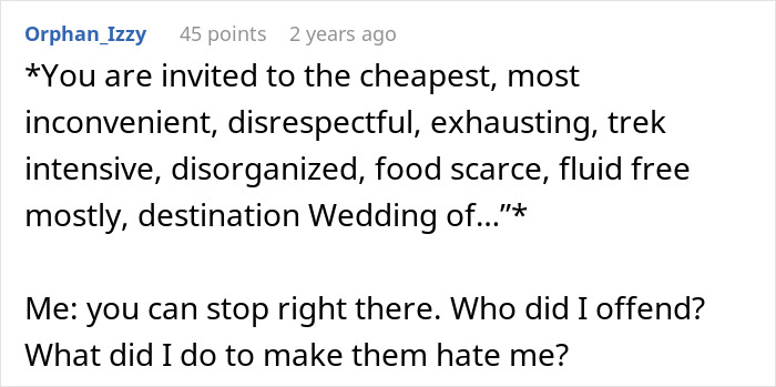 Criticism of disorganized unique wedding experience Criticism of disorganized unique wedding experience