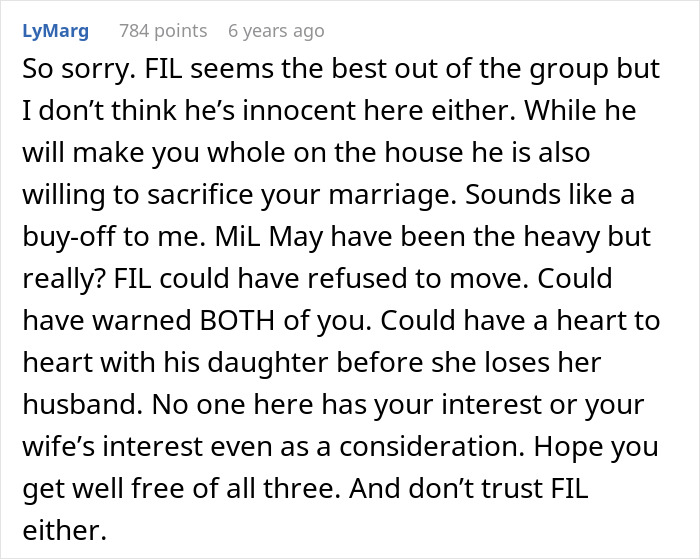 Man Gives In And Buys His Manipulative Mother-In-Law&rsquo;s House, Quickly Realizes Something Isn&rsquo;t Right