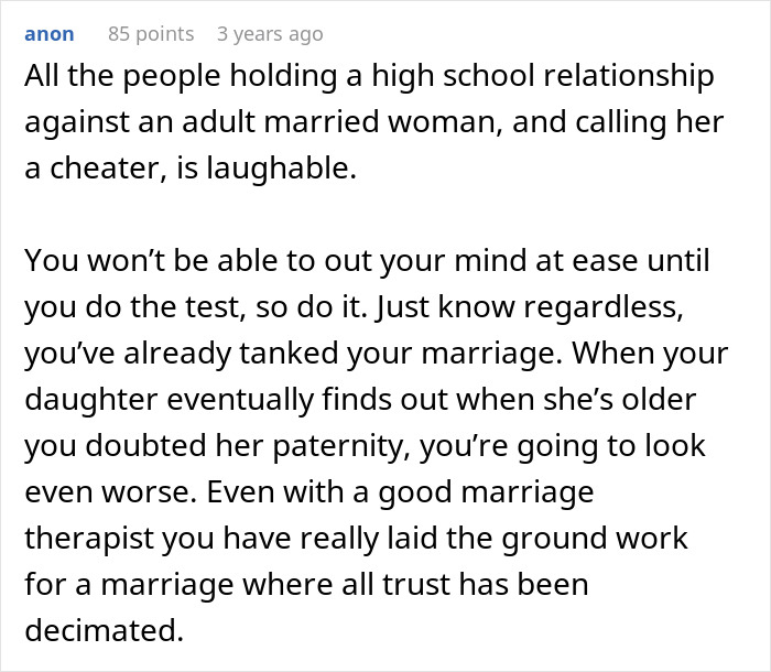 Guy Has Suspicions Over Daughter Not Being His, Turns Out It's Way Worse Than He Could Have Guessed Guy Has Suspicions Over Daughter Not Being His, Turns Out It's Way Worse Than He Could Have Guessed