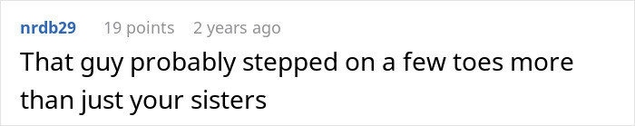 A Reddit comment from nrdb29 about a physical altercation at the airport, involving a woman entering the wrong line. A Reddit comment from nrdb29 about a physical altercation at the airport, involving a woman entering the wrong line.