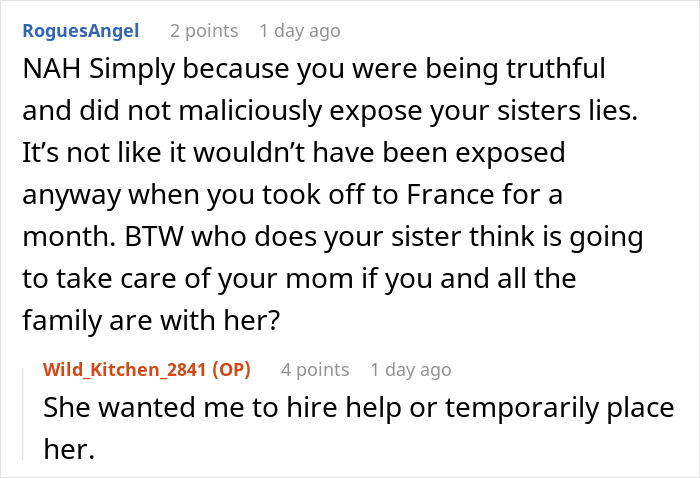 User debate on sister's wedding boycott and care for mother with dementia User debate on sister's wedding boycott and care for mother with dementia