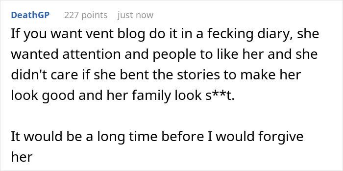 Woman Turns Family's Life Into Content For Her Blog, Gets Fired By Sis After She Refuses To Stop Woman Turns Family's Life Into Content For Her Blog, Gets Fired By Sis After She Refuses To Stop