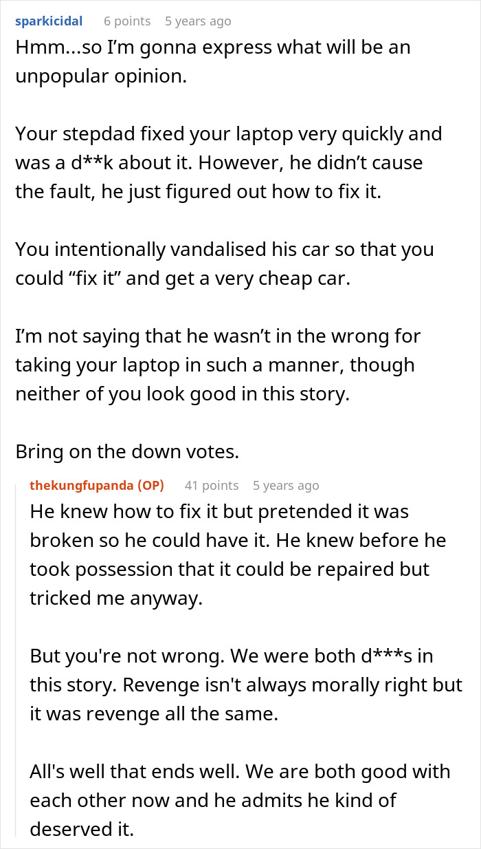 Stepdad Tricks Broke Stepson Out Of His Laptop, Has No Idea It Will Cost Him Much More Stepdad Tricks Broke Stepson Out Of His Laptop, Has No Idea It Will Cost Him Much More