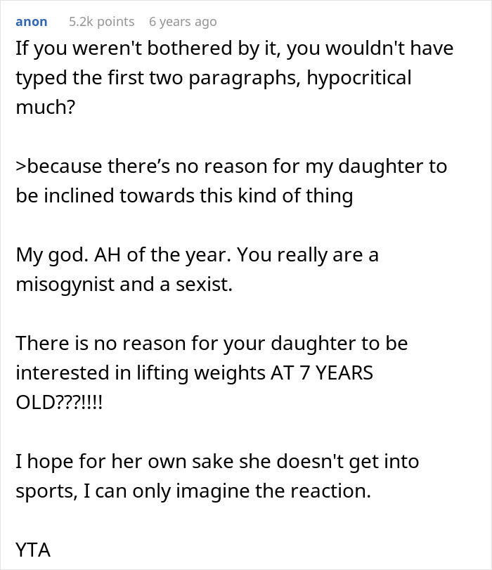 Misogynist Dad Gets Slammed By Fam For Criticizing Feminine Son And Enforcing Rigid Stereotypes