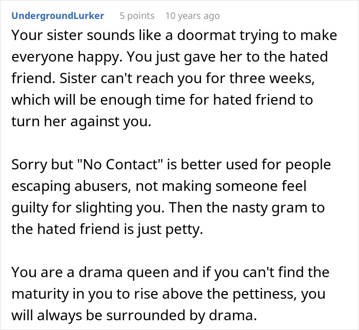Woman Uses Concert Ticket To Appease Toxic Friend, Ends Up Hurting Sis As It Was A Gift From Her Woman Uses Concert Ticket To Appease Toxic Friend, Ends Up Hurting Sis As It Was A Gift From Her