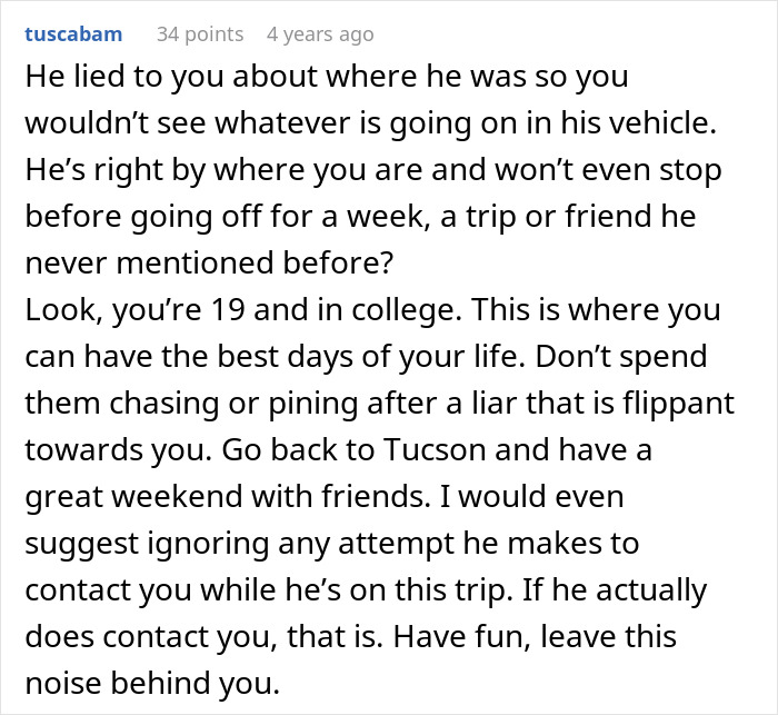 Woman Travels For Hours To Surprise Her Long-Distance Boyfriend, It Doesn’t Go As Planned Woman Travels For Hours To Surprise Her Long-Distance Boyfriend, It Doesn’t Go As Planned