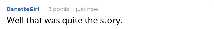 Short comment reacting to half-sister baby claim story Short comment reacting to half-sister baby claim story