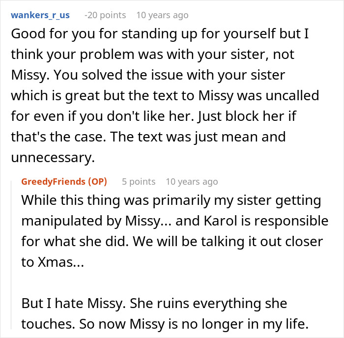 Woman Uses Concert Ticket To Appease Toxic Friend, Ends Up Hurting Sis As It Was A Gift From Her Woman Uses Concert Ticket To Appease Toxic Friend, Ends Up Hurting Sis As It Was A Gift From Her
