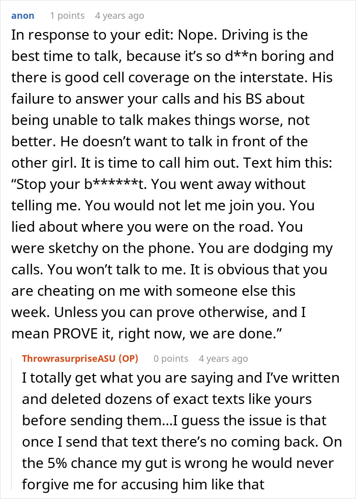 Woman Travels For Hours To Surprise Her Long-Distance Boyfriend, It Doesn’t Go As Planned Woman Travels For Hours To Surprise Her Long-Distance Boyfriend, It Doesn’t Go As Planned